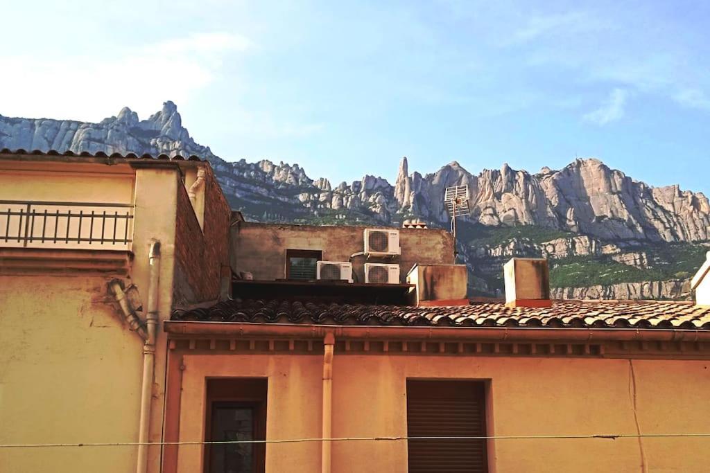 Piso Con Desayuno Incluido Y Vistas A La Montana. Apartment Monistrol de Montserrat Exterior photo